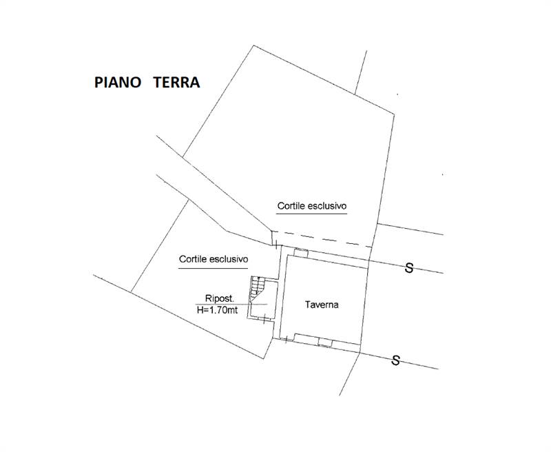 Planimetria piano terra