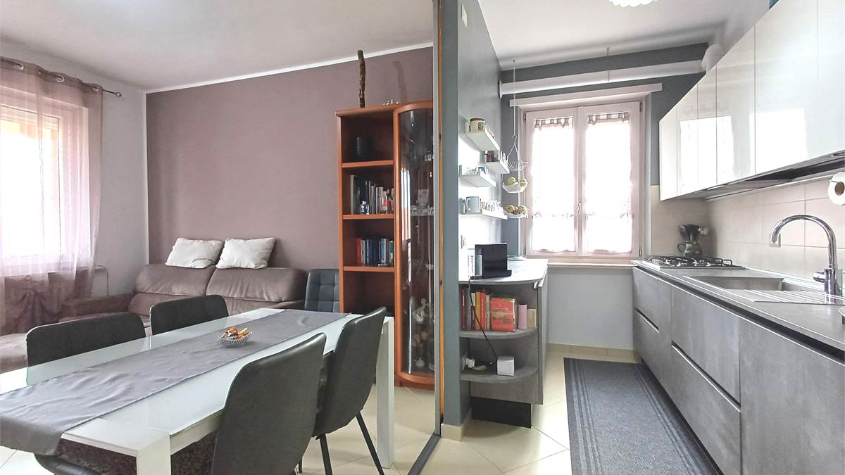 Soggiorno con cucina