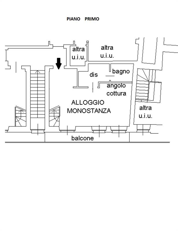 Planimetria primo piano